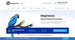 Desktop Screenshot of indutronic.pl